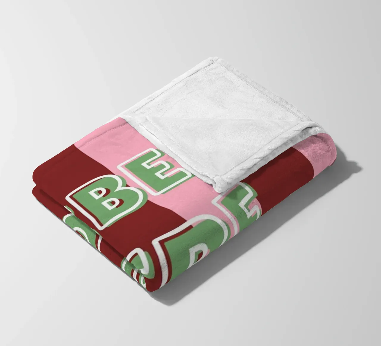 Lebe. Liebe. Lache. coperta in pile da DigiWunderwerk