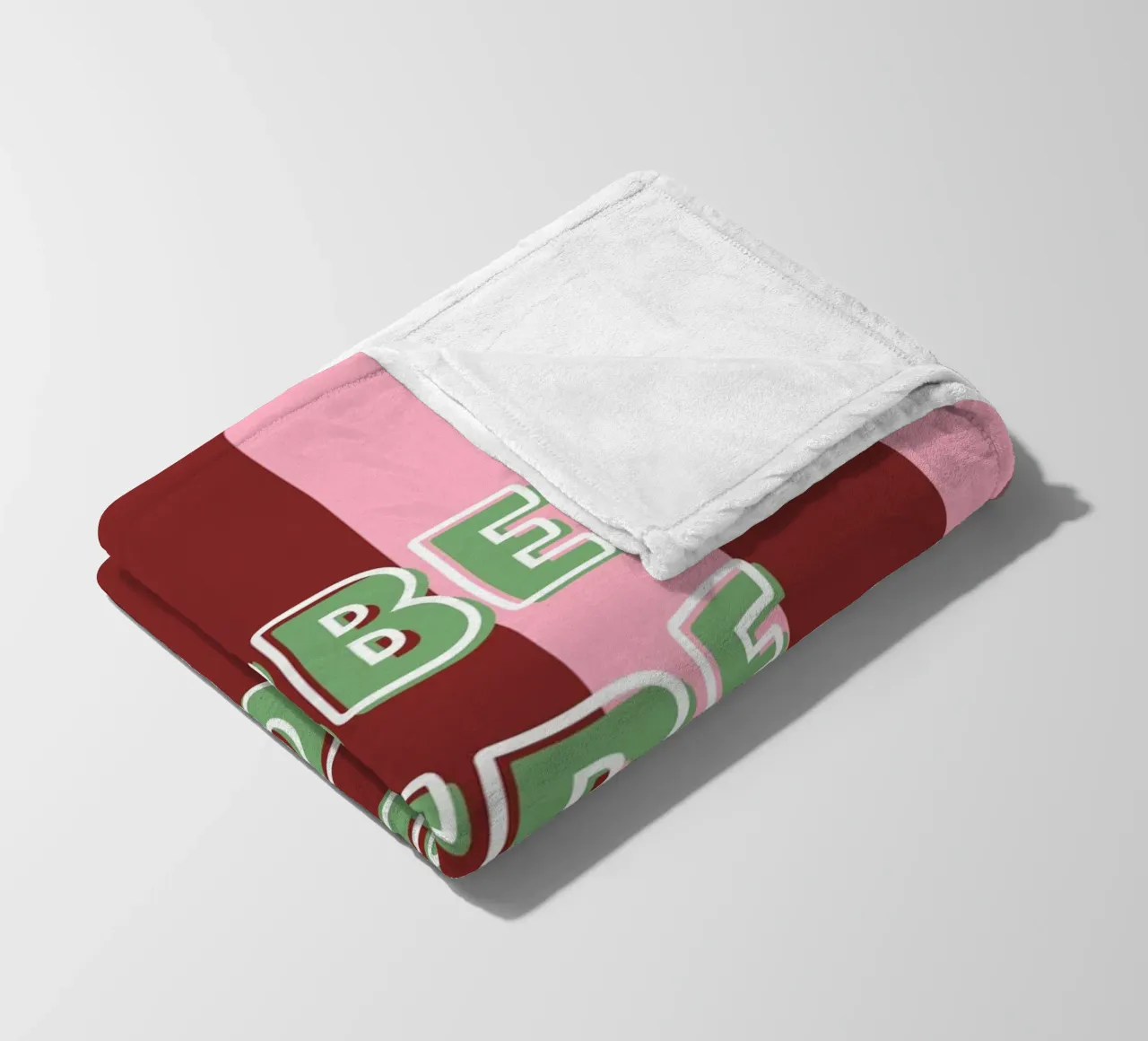 Lebe. Liebe. Lache. coperta in pile da DigiWunderwerk