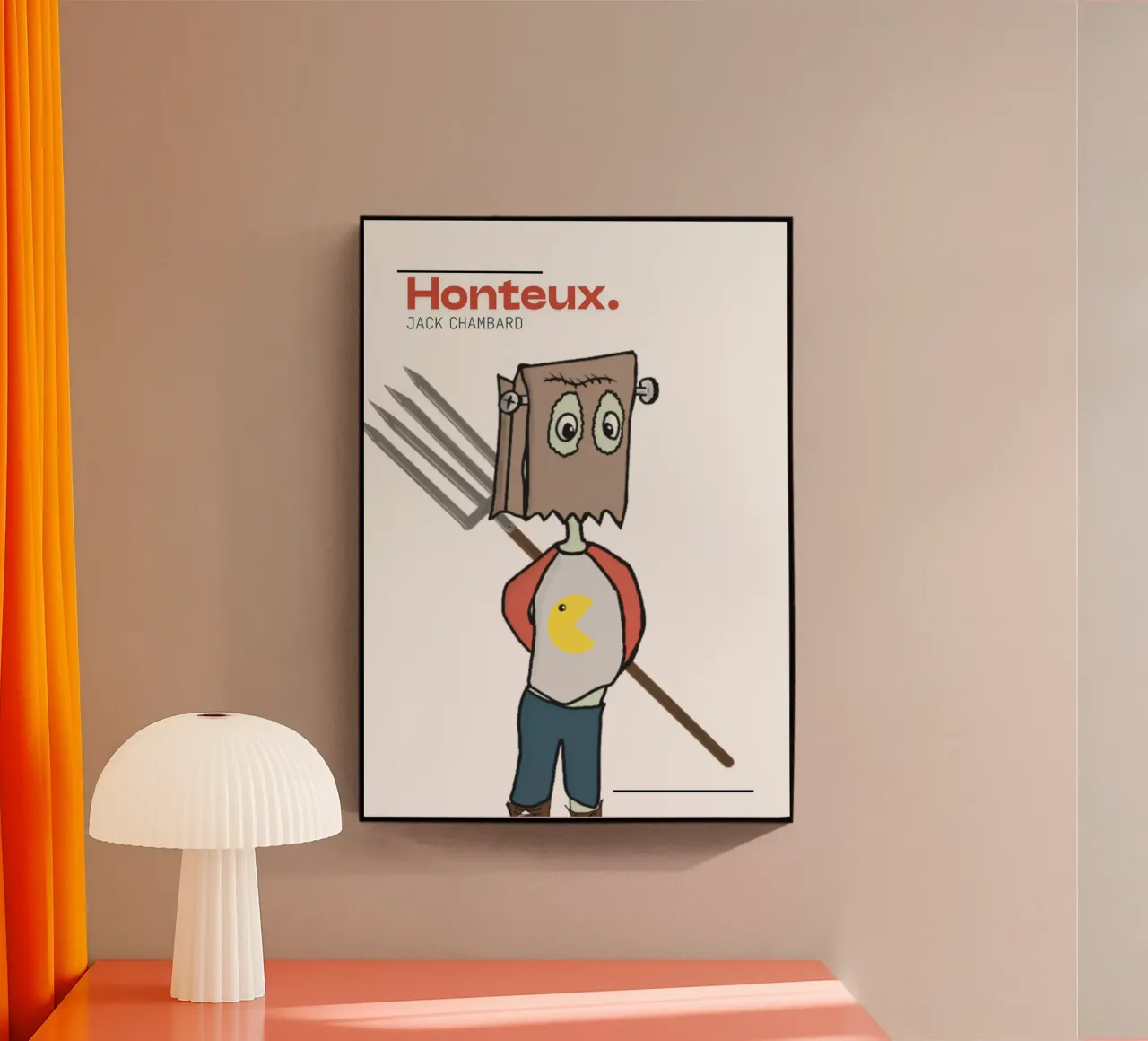 Honteux acrylic glass by JacquesChambard