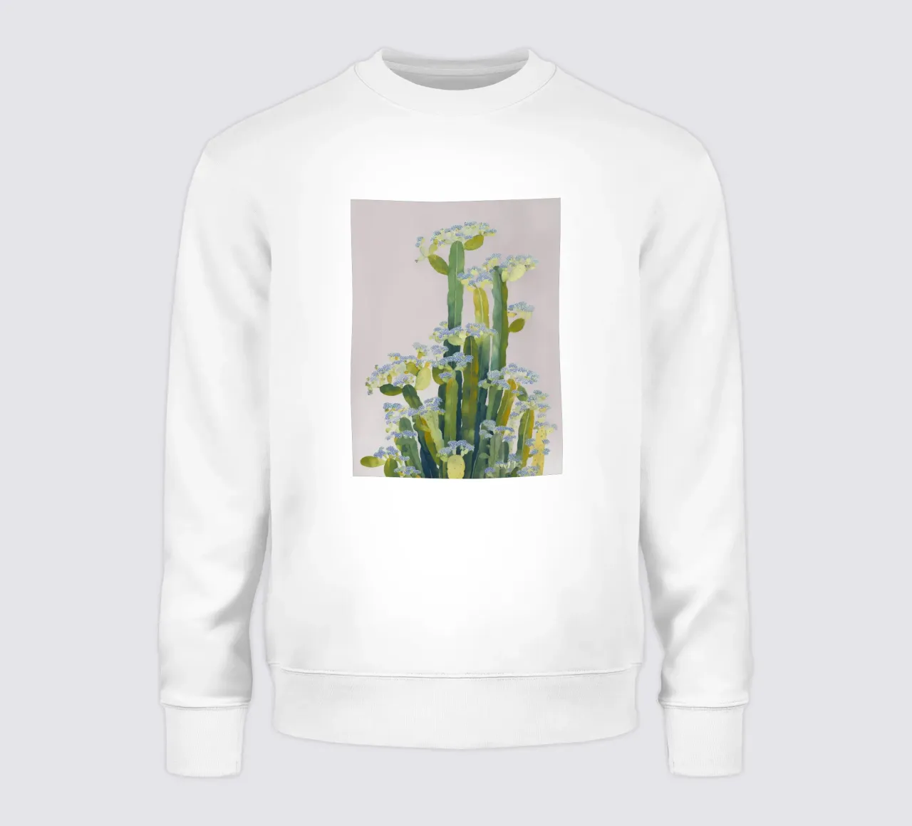 Delicati fiori di cactus felpa da Carina Pop & Pastell