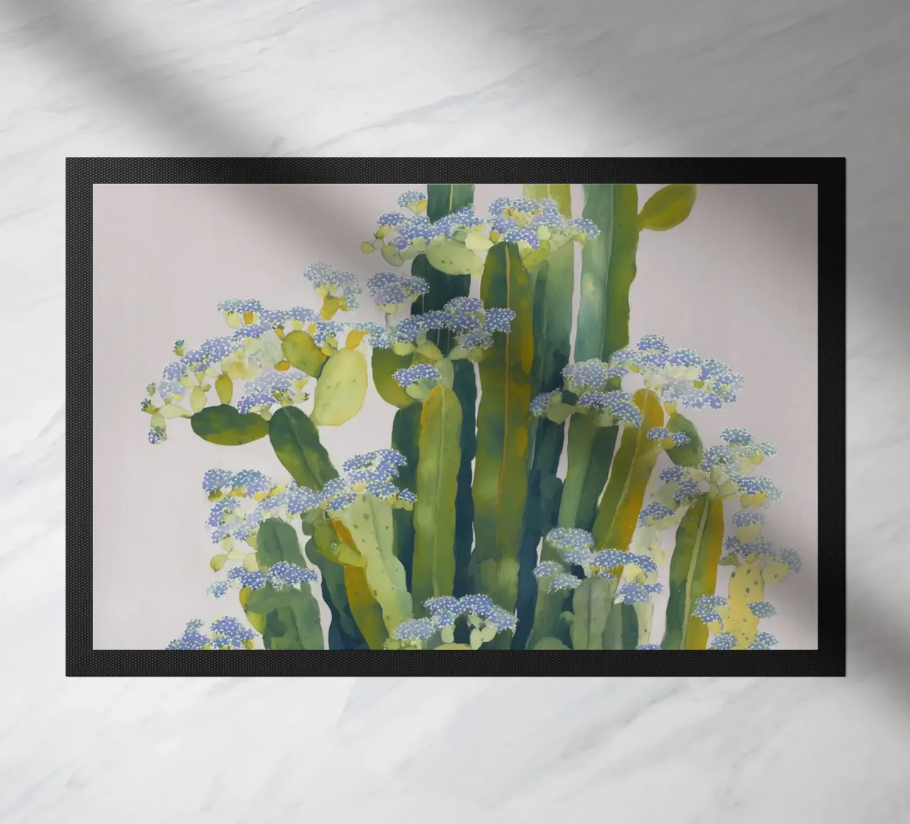 Delicati fiori di cactus zerbino da Carina Pop & Pastell