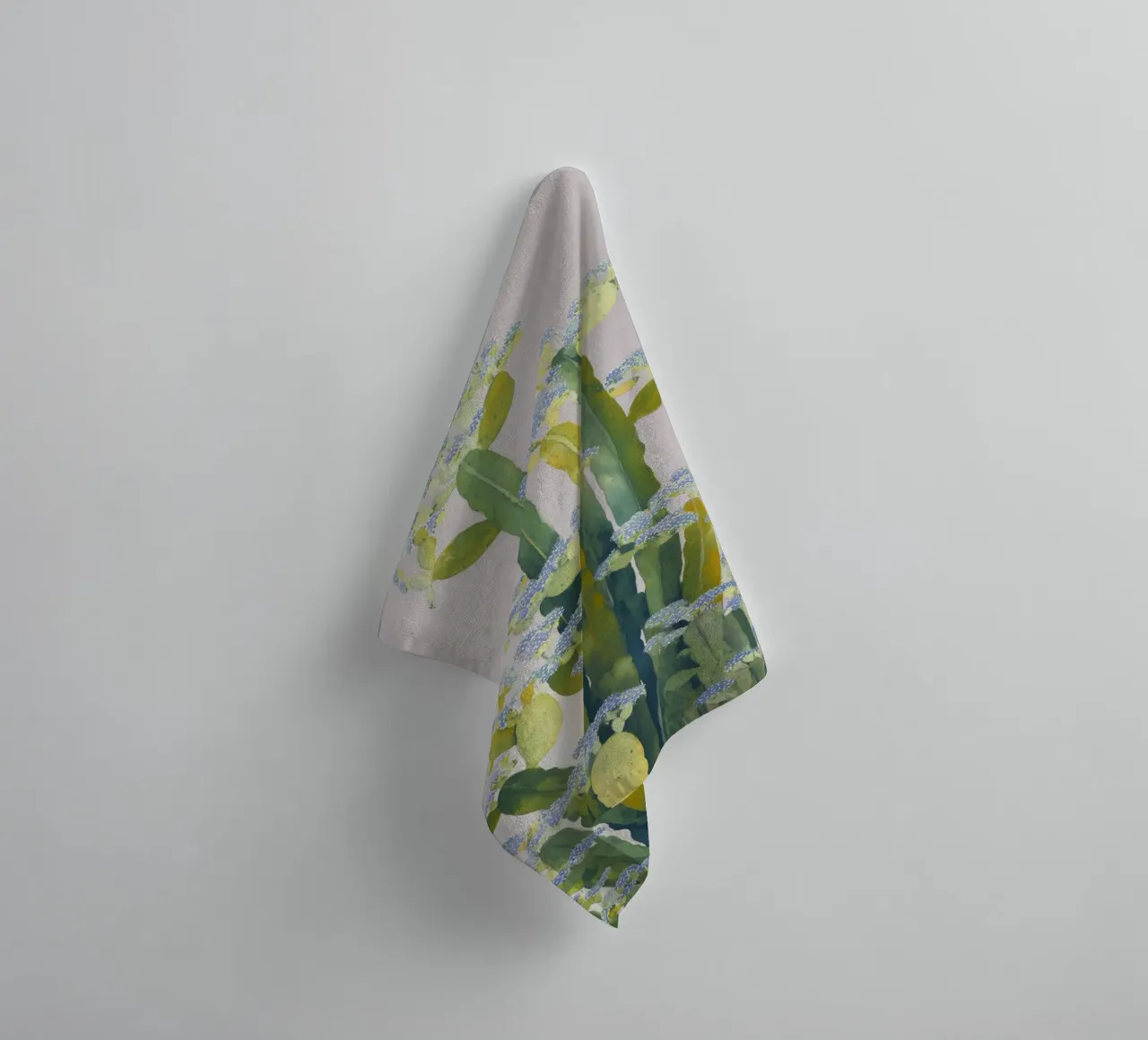 Douceur des fleurs de cactus serviette de bain de Carina Pop & Pastell