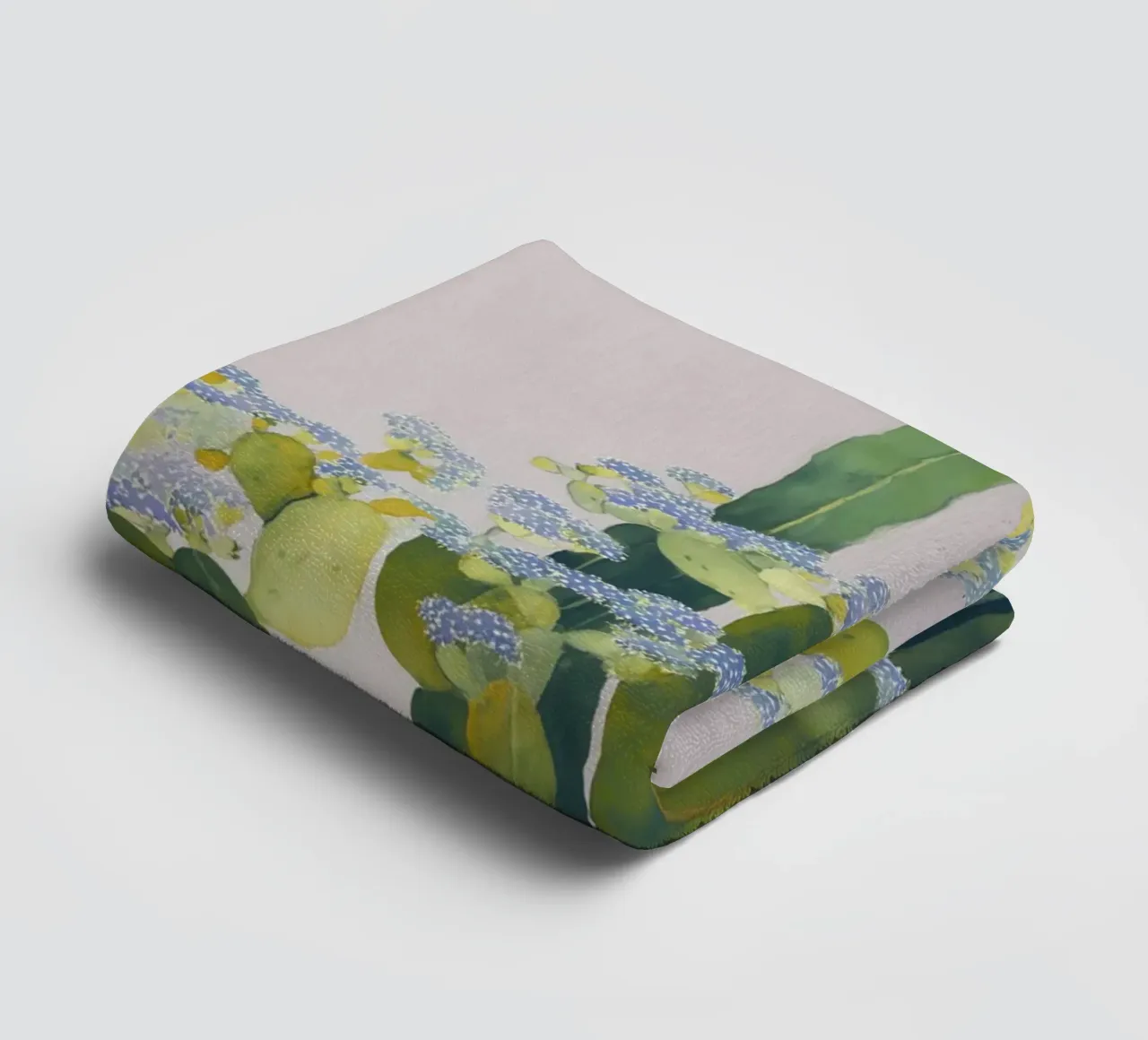 Douceur des fleurs de cactus serviette de bain de Carina Pop & Pastell