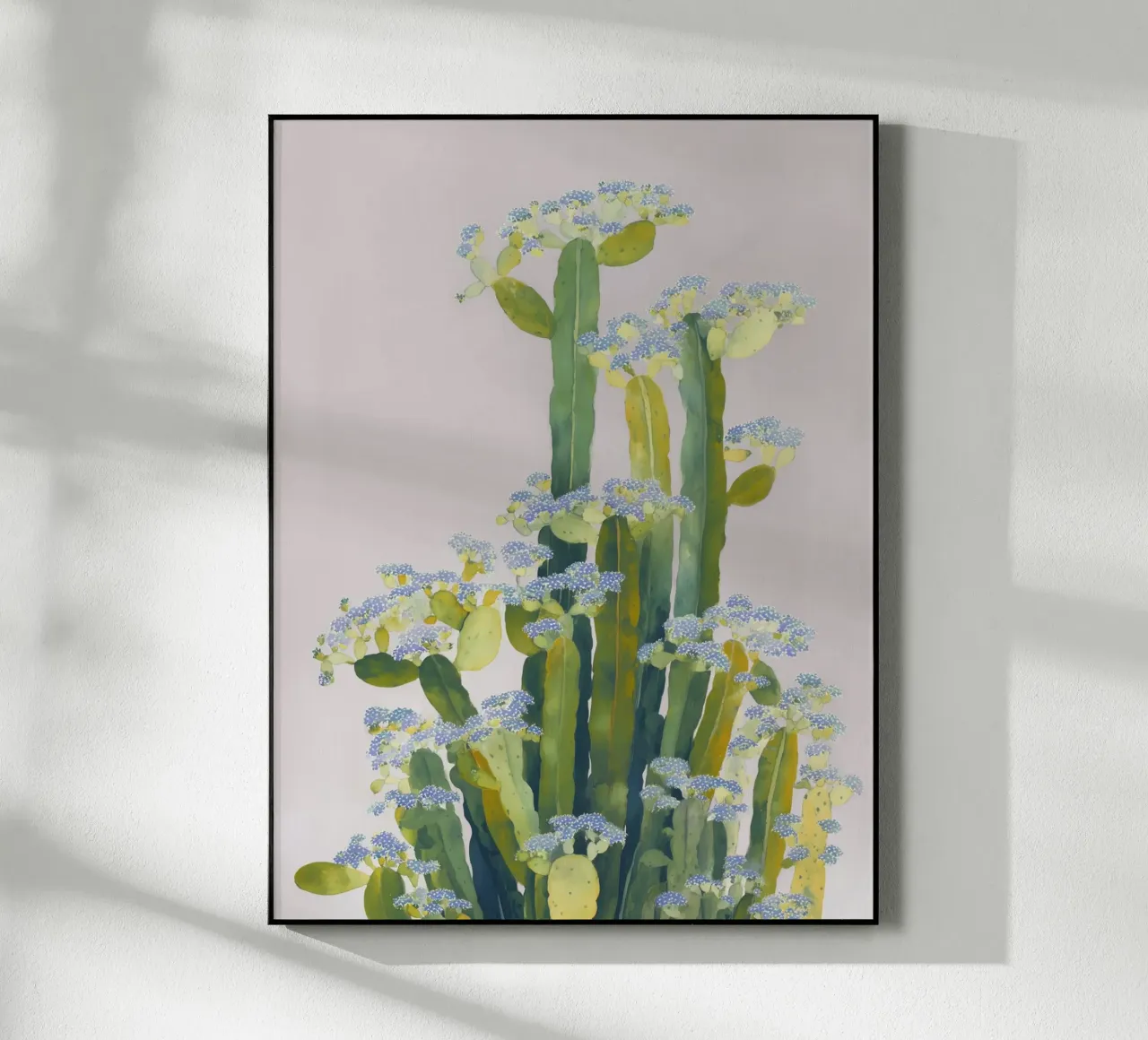 Delicati fiori di cactus plexiglass da Carina Pop & Pastell