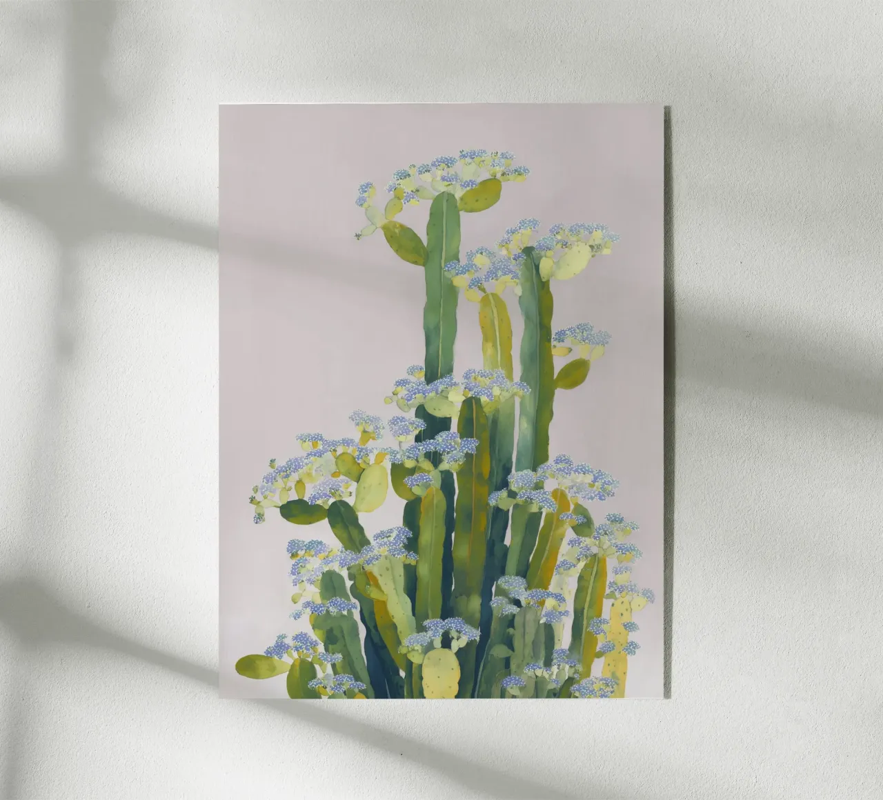 Delicati fiori di cactus plexiglass da Carina Pop & Pastell