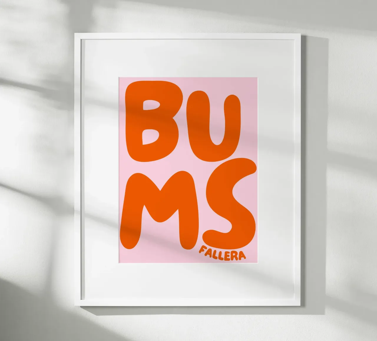 Bums Fallera poster da DigiWunderwerk