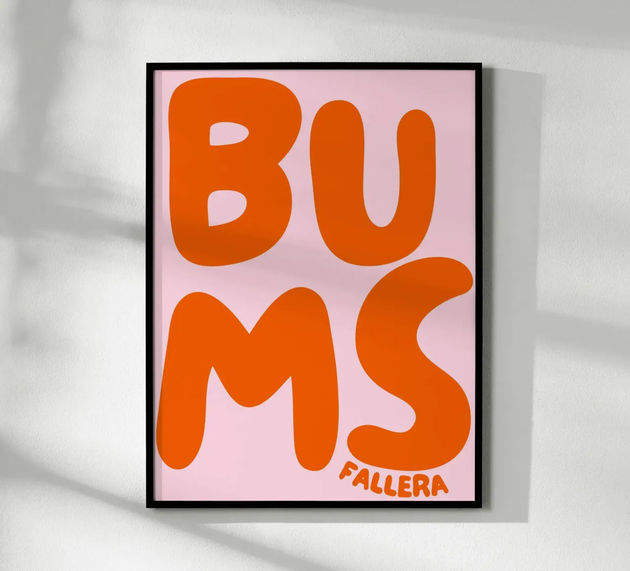 Bums Fallera poster da DigiWunderwerk