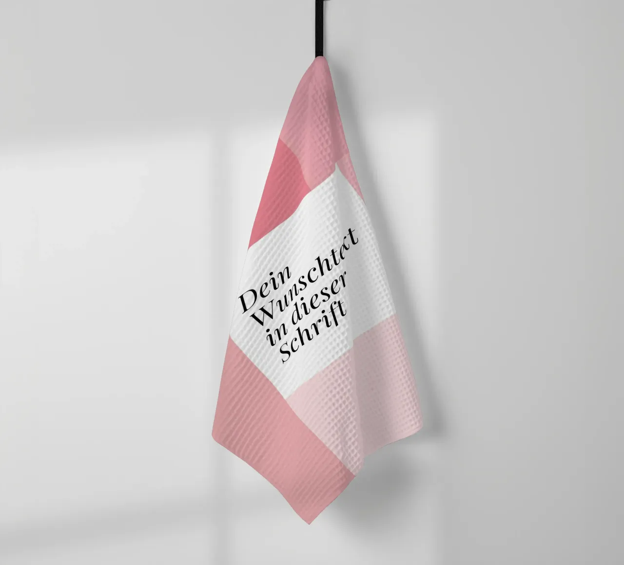 Wunschtext - geometrisch rosa torchon de BAINAI BRICK