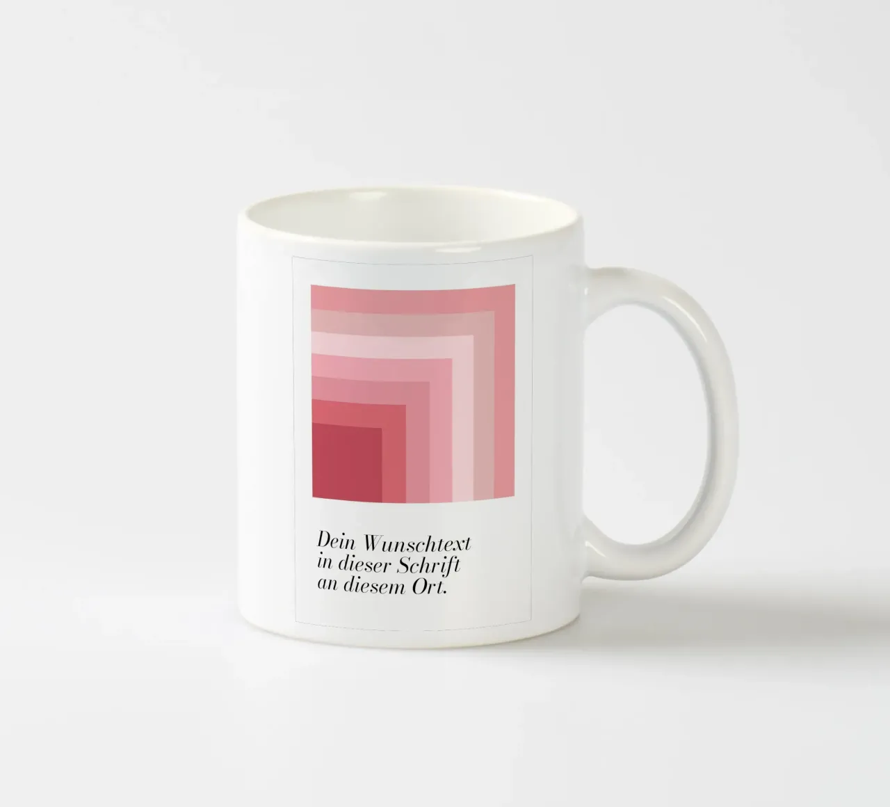 Wunschtext - bricks pastell tazza in ceramica da BAINAI BRICK