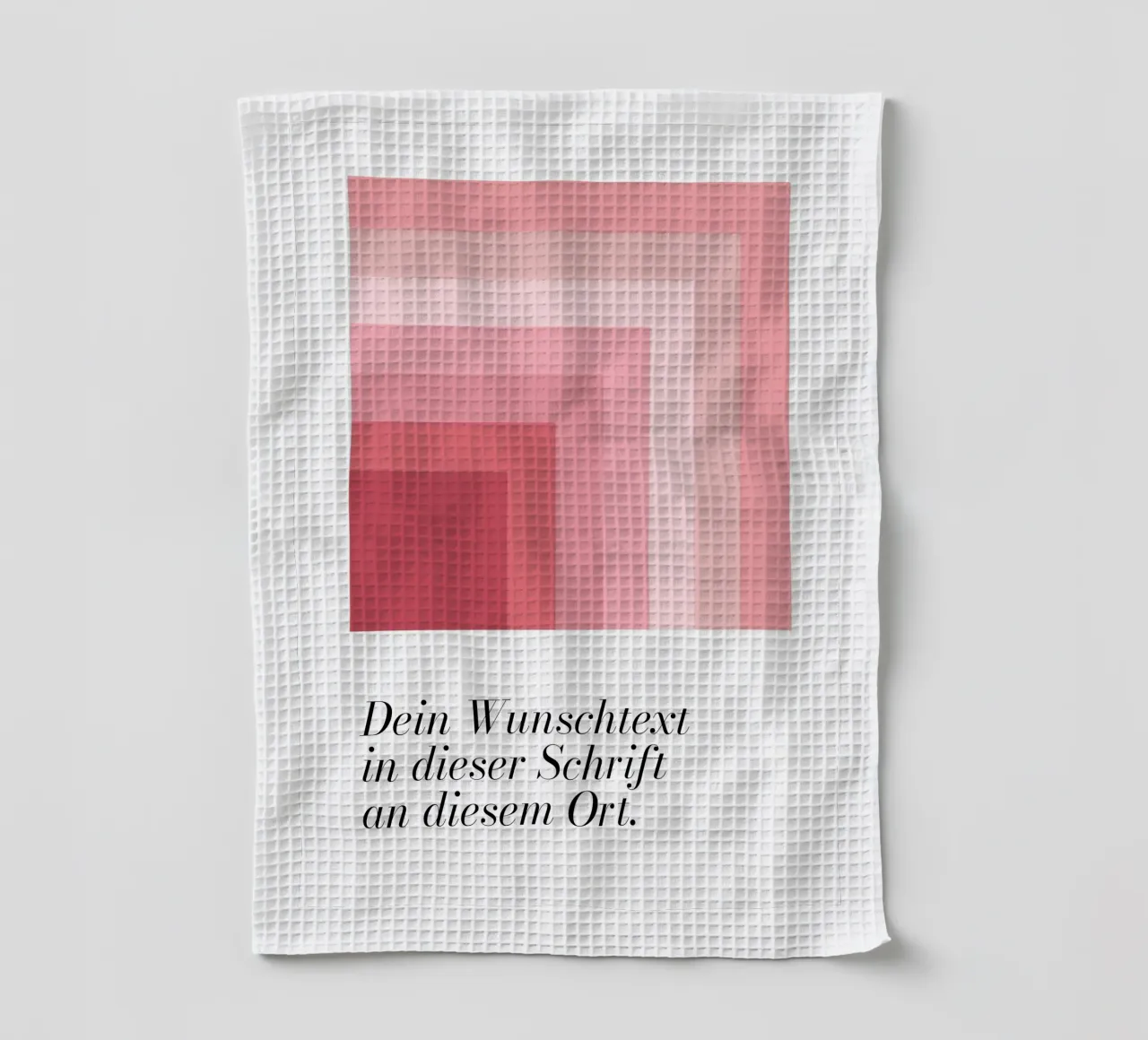 Wunschtext - bricks pastell canovaccio da cucina da BAINAI BRICK