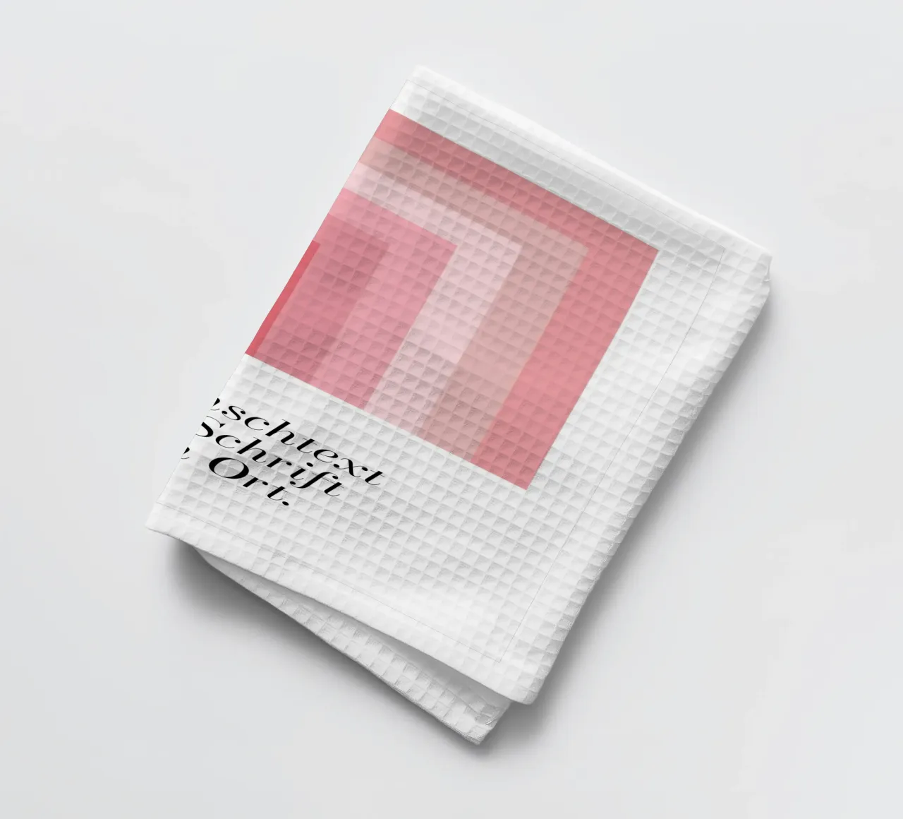 Wunschtext - bricks pastell canovaccio da cucina da BAINAI BRICK