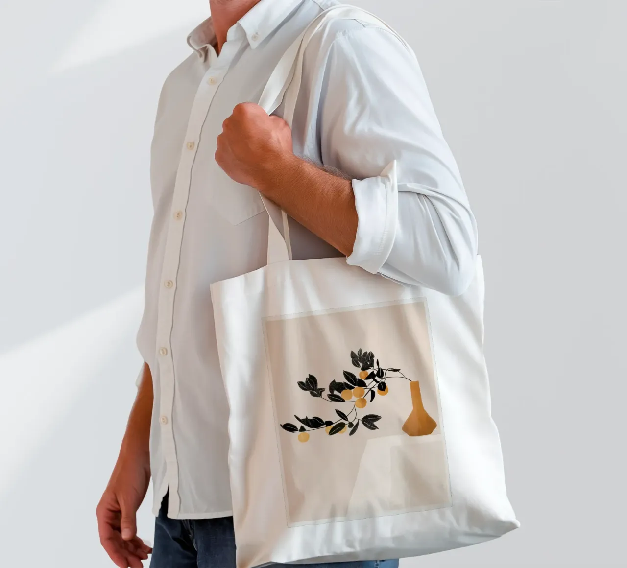 Oranges 6 tote bag by ThingDesign