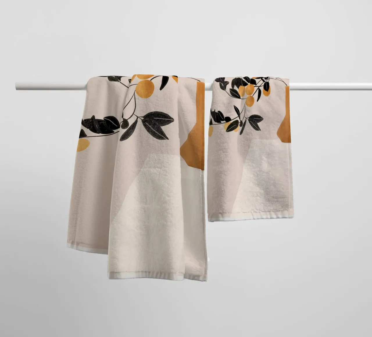 Oranges 6 towel by ThingDesign