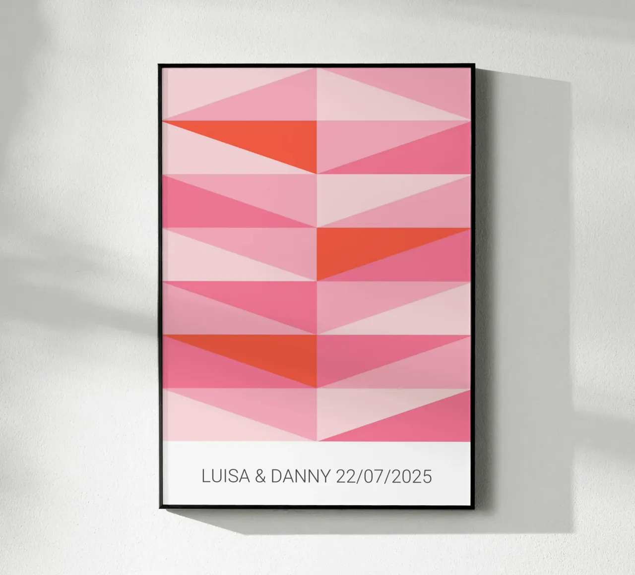 Wunschtext - Rosa Pastell plexiglass da BAINAI BRICK
