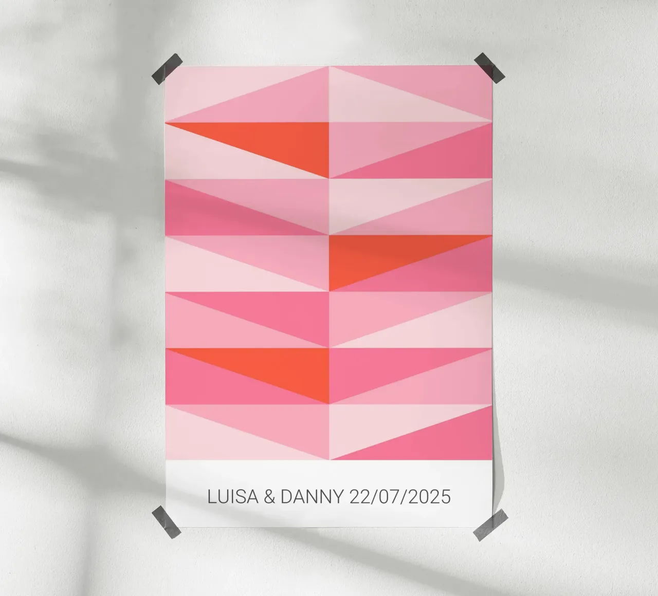 Wunschtext - Rosa Pastell carta hahnemühle da BAINAI BRICK