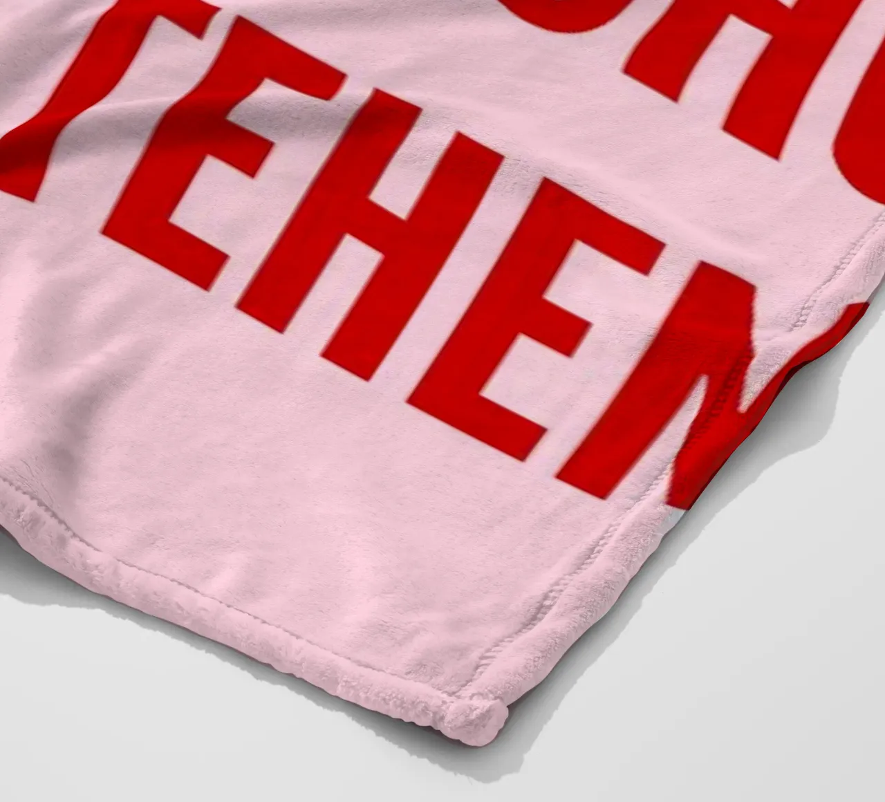 Hier ist's gerade zu schön zum aufstehen coperta in pile da DigiWunderwerk