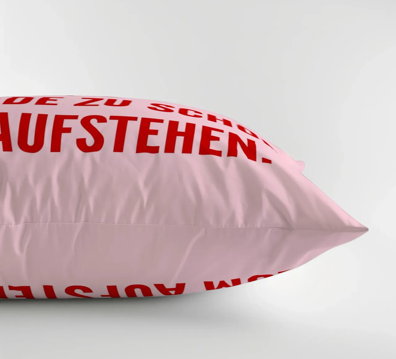 Hier ist's gerade zu schön zum aufstehen cuscino da DigiWunderwerk