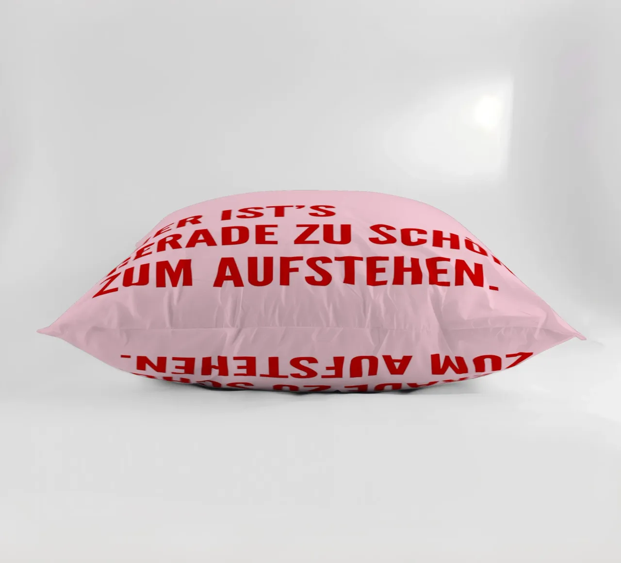Hier ist's gerade zu schön zum aufstehen cuscino da DigiWunderwerk