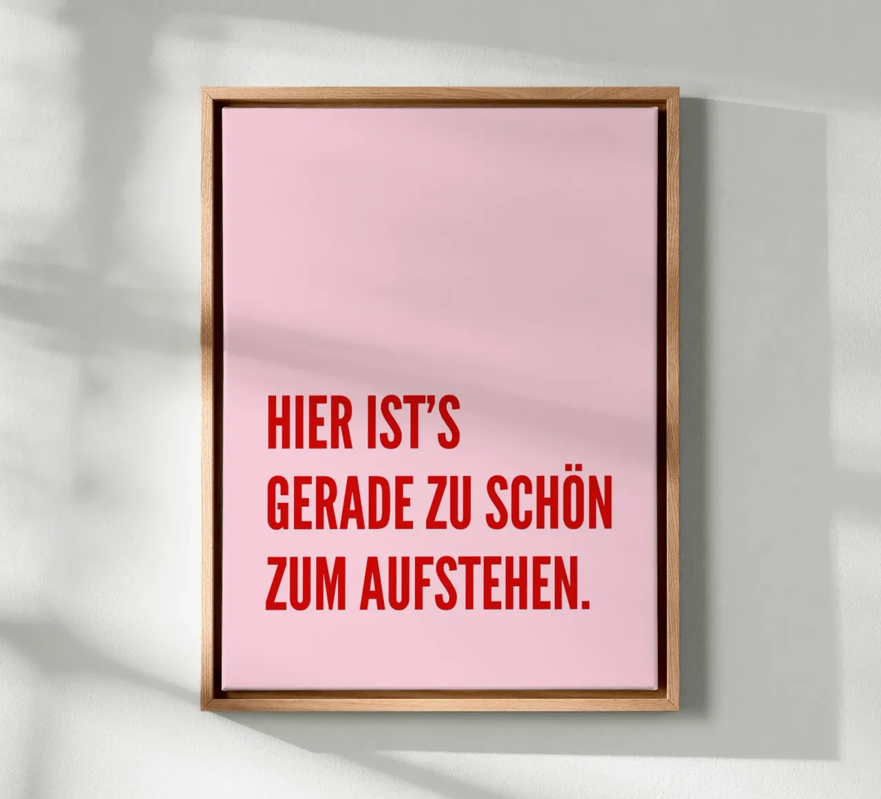 Hier ist's gerade zu schön zum aufstehen tela da DigiWunderwerk