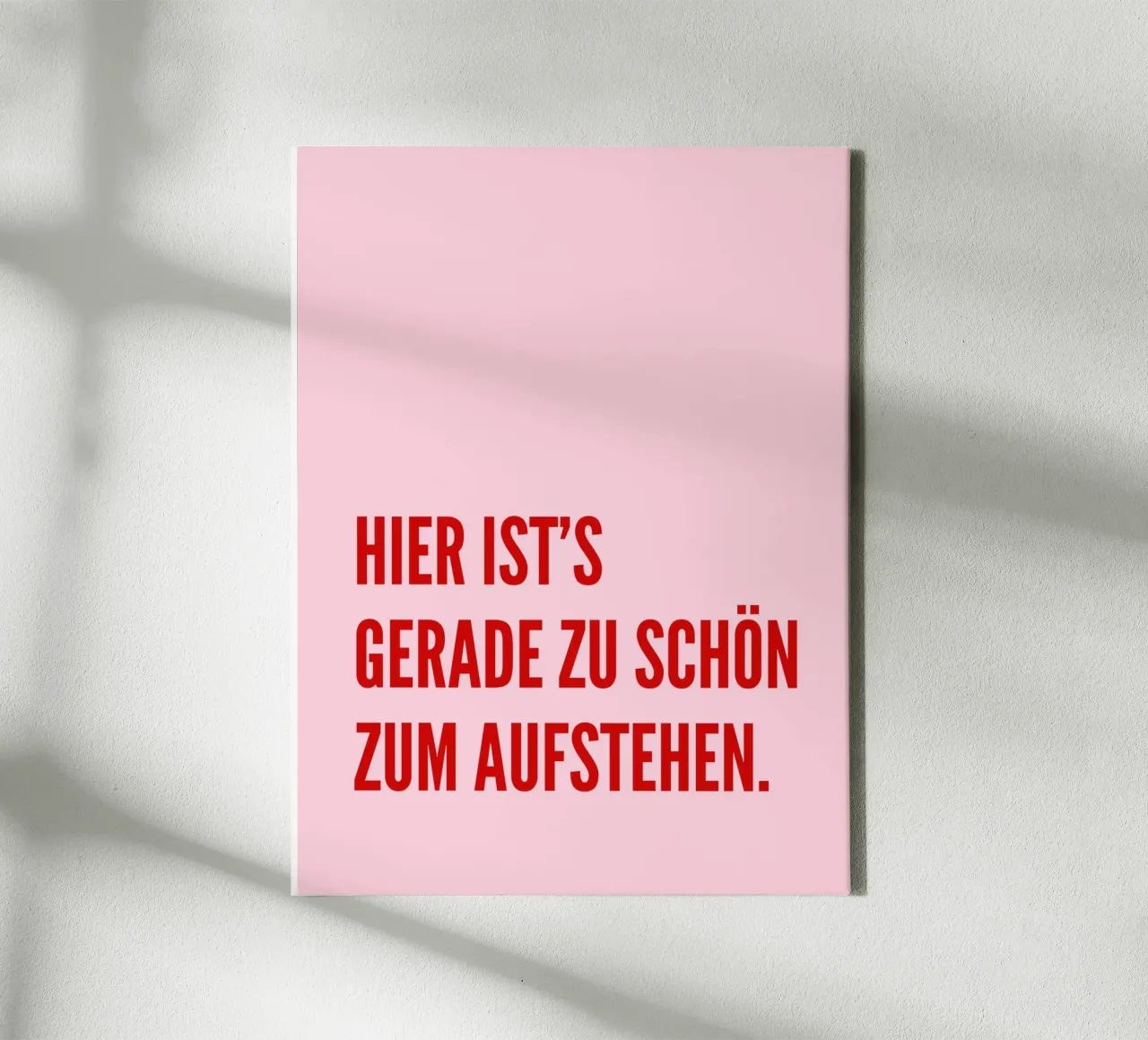 Hier ist's gerade zu schön zum aufstehen tela da DigiWunderwerk