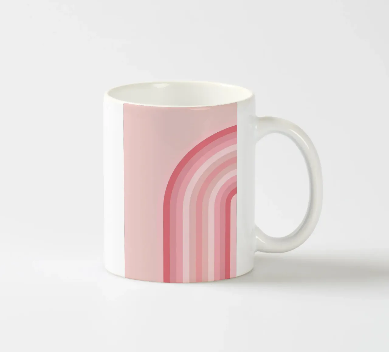 Retro pastell pink tazza in ceramica da BAINAI BRICK