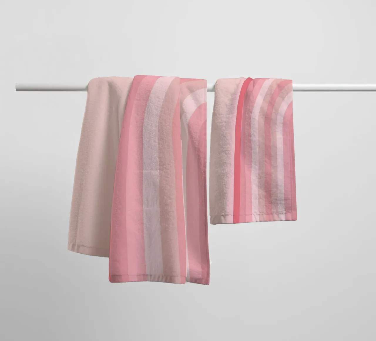 Retro pastell pink asciugamano da bagno da BAINAI BRICK
