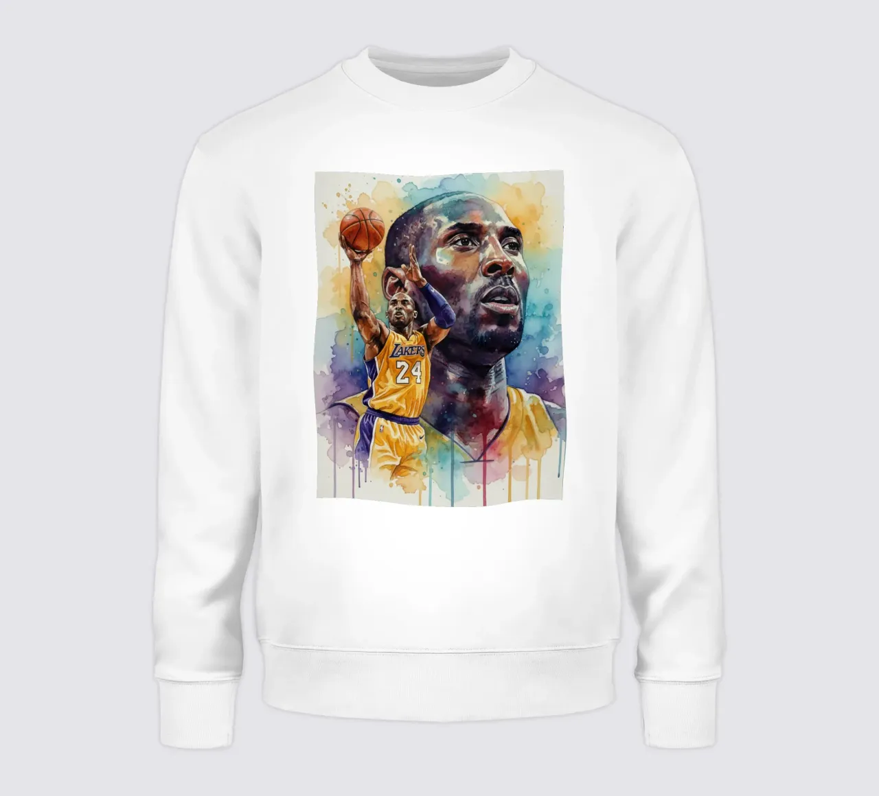 Kobe Bryant colorato felpa da Kalis