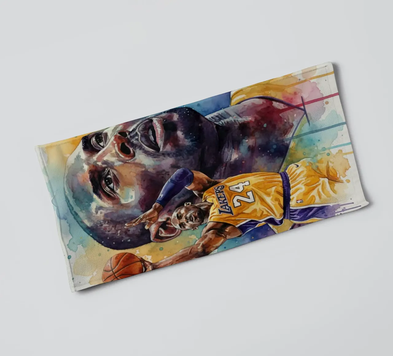 Kobe Bryant colorato asciugamano da bagno da Kalis