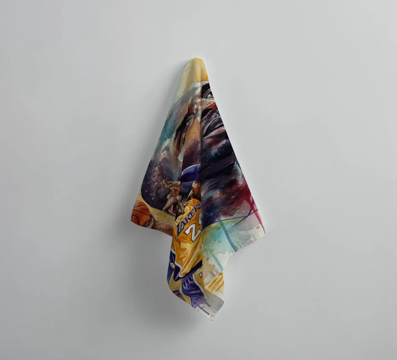 Kobe Bryant colorato asciugamano da bagno da Kalis