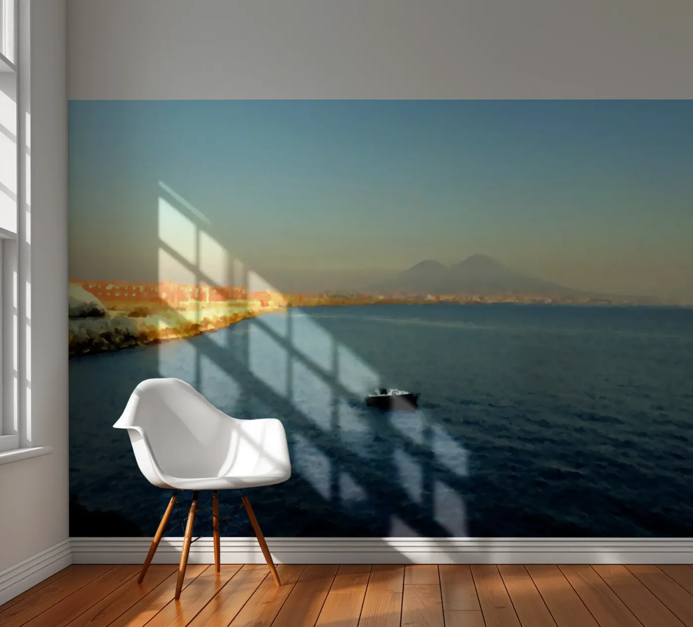 Napels fotobehang van Piccola Serenata