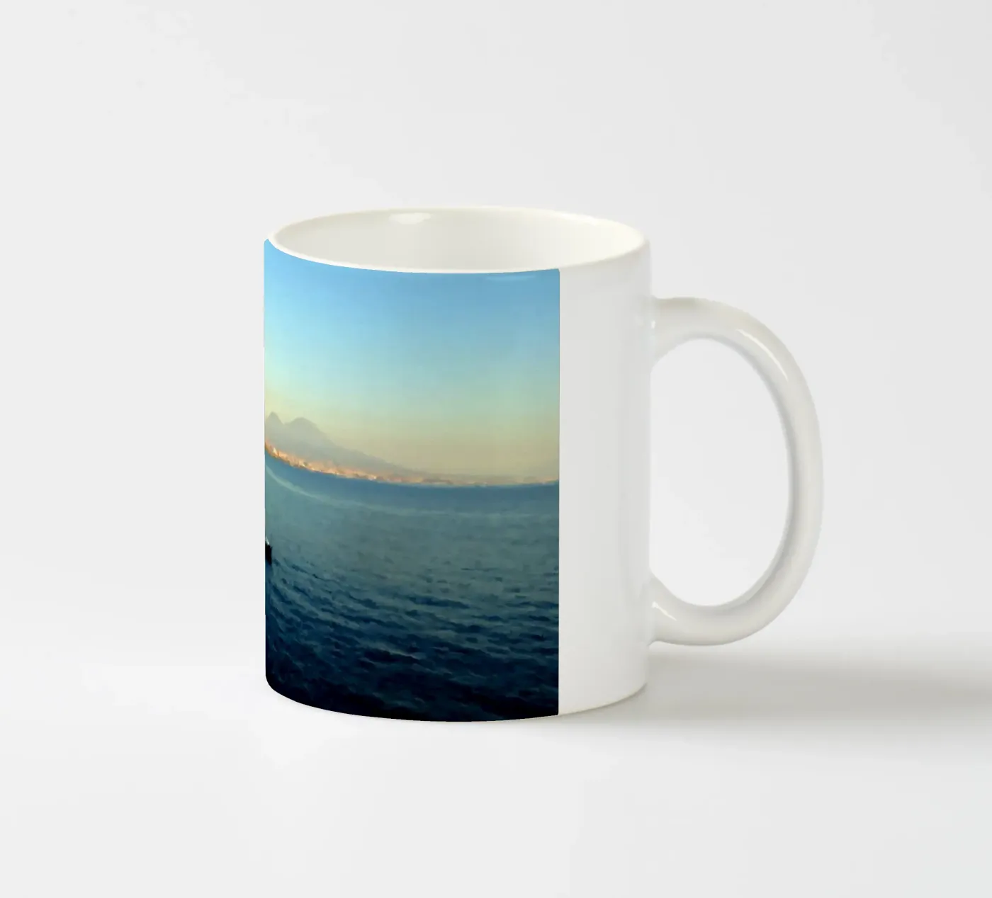 Naples ceramic mug by Piccola Serenata