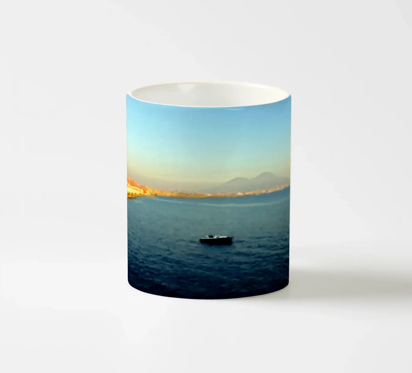 Naples ceramic mug by Piccola Serenata