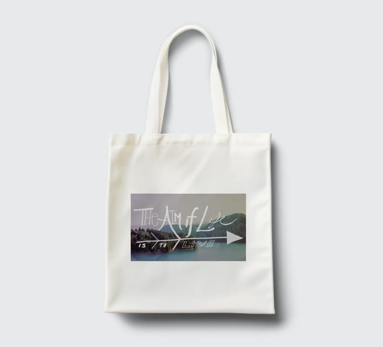 The Aim of Life tote bag by Leah Flores