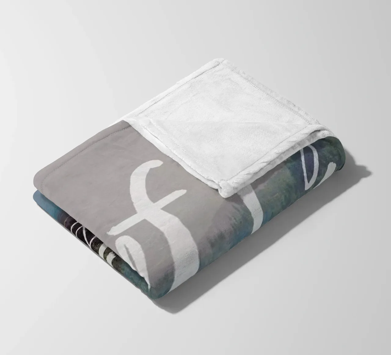 The Aim of Life fleece blanket by Leah Flores