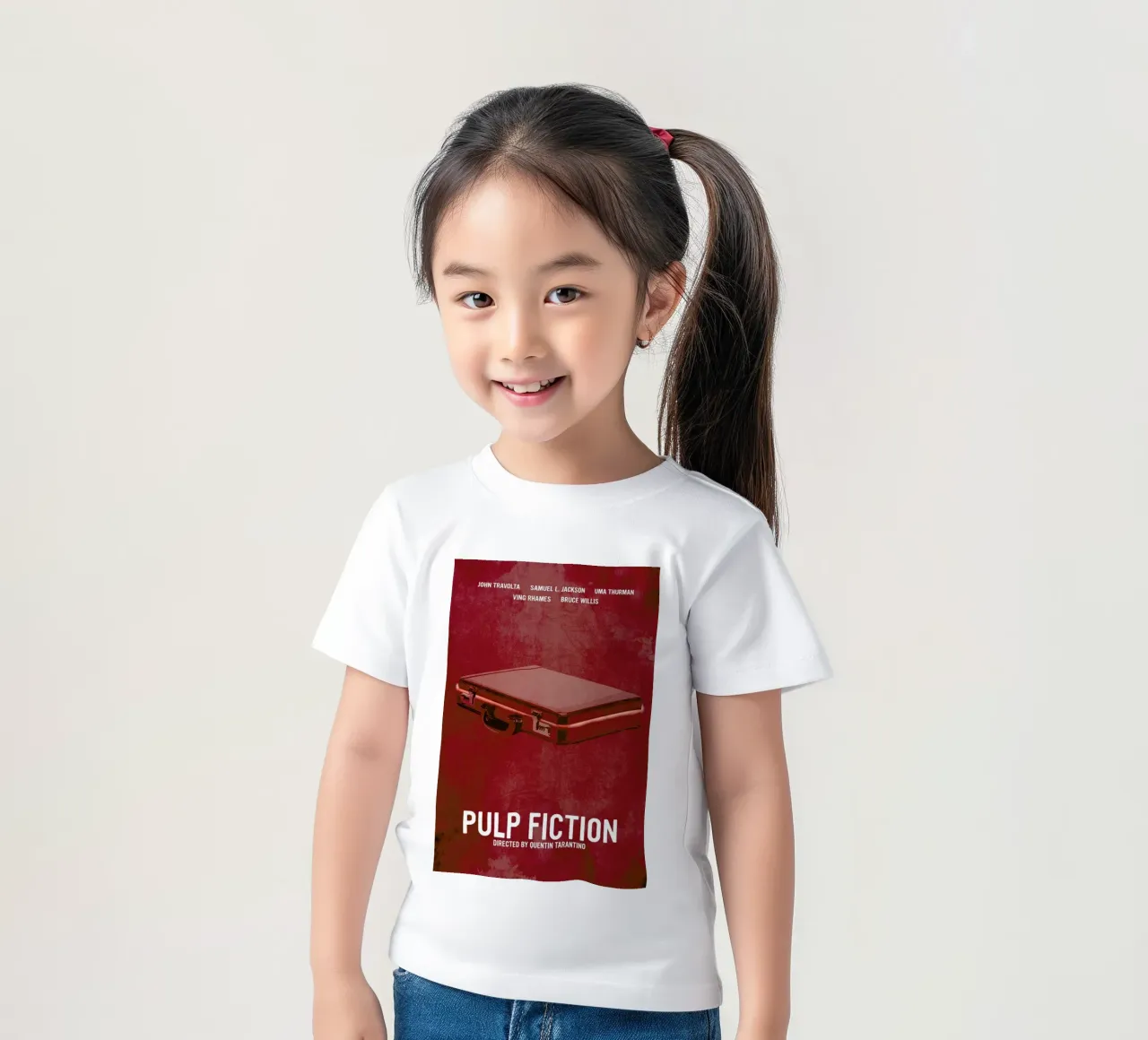 Pulp Fiction kids t-shirt by Calm The Ham