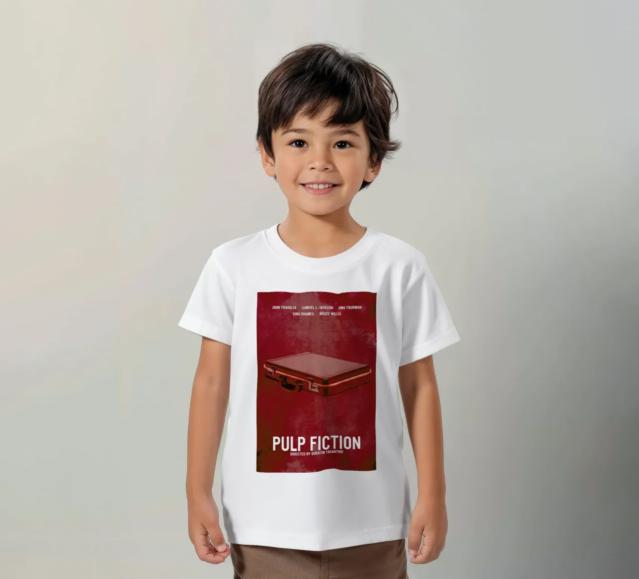 Pulp Fiction kids t-shirt by Calm The Ham