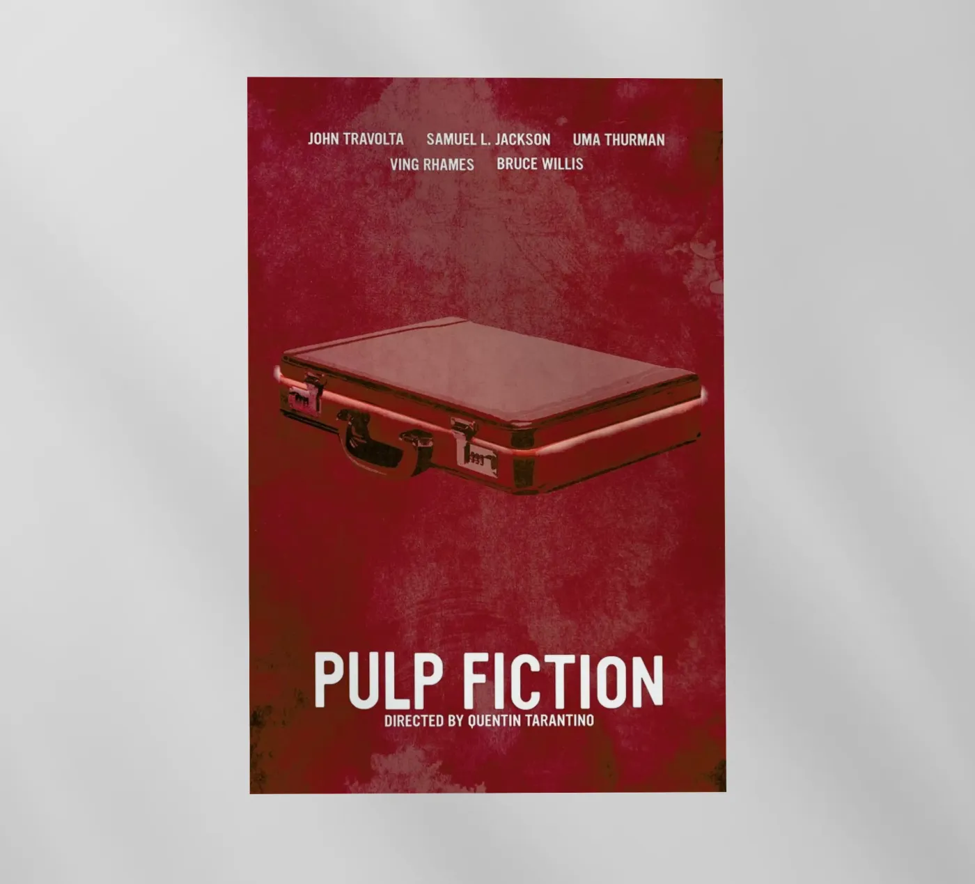 Pulp Fiction pellicola backlit da Calm The Ham