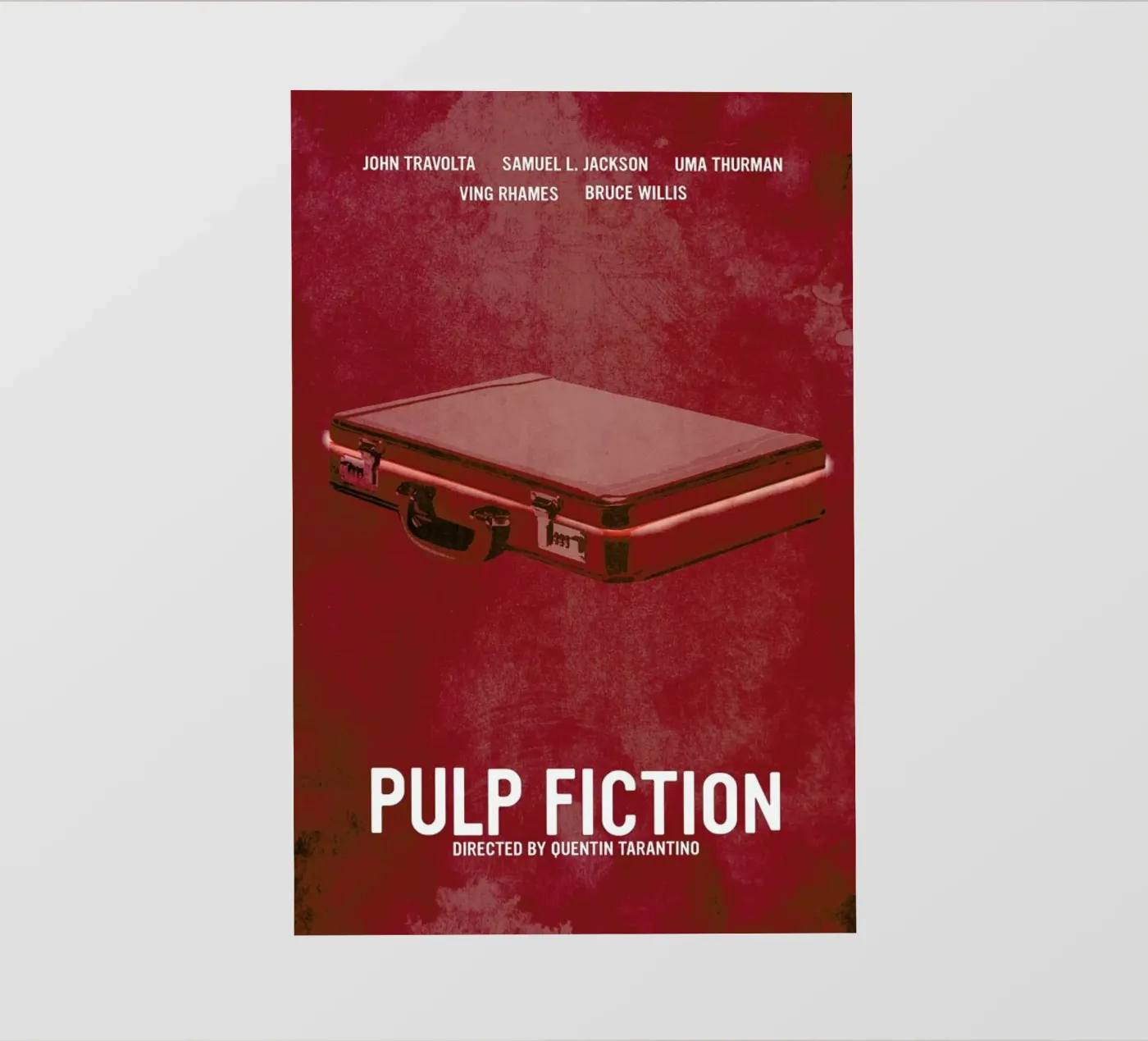 Pulp Fiction pellicola backlit da Calm The Ham