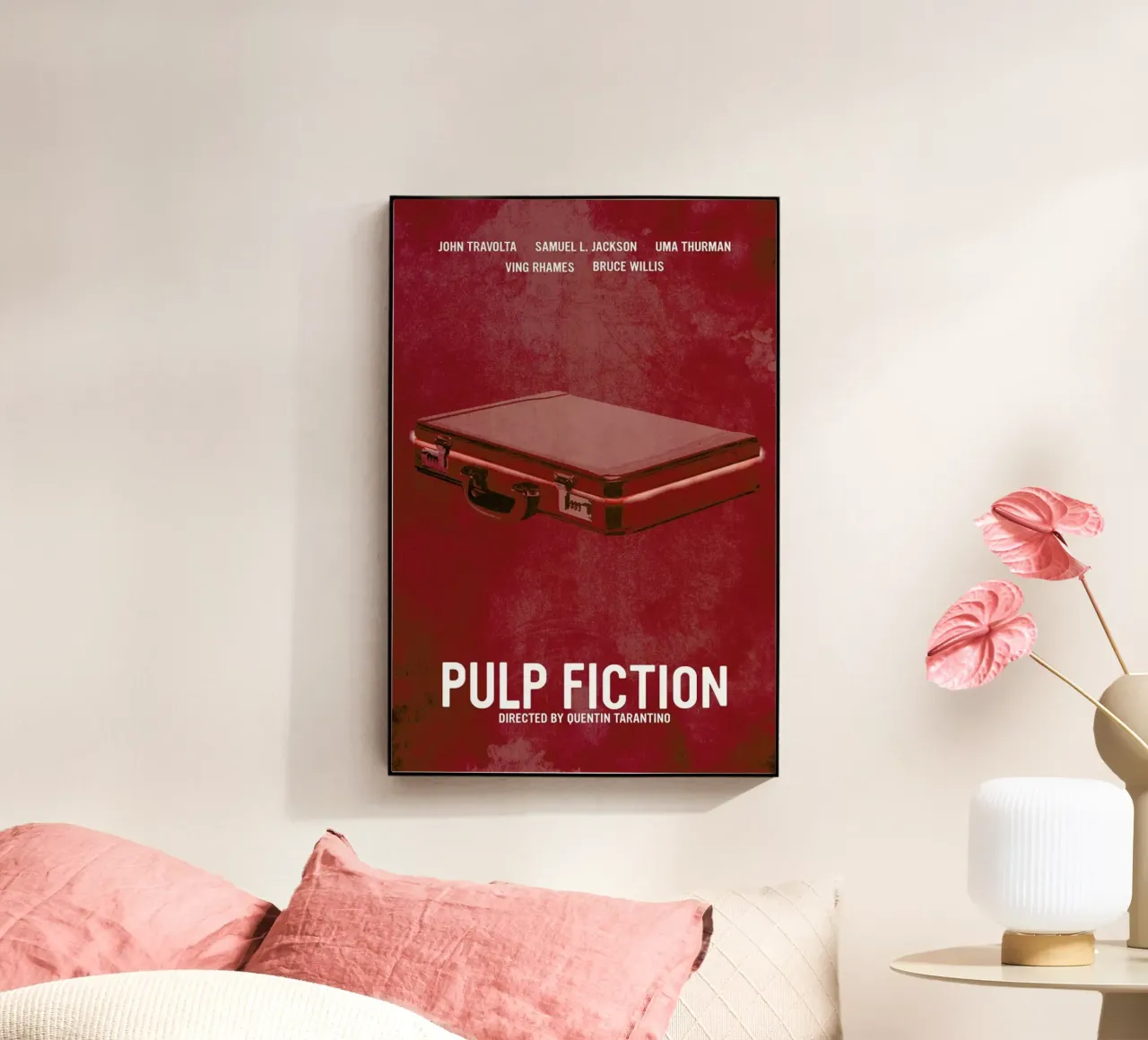 Pulp Fiction plexiglass da Calm The Ham