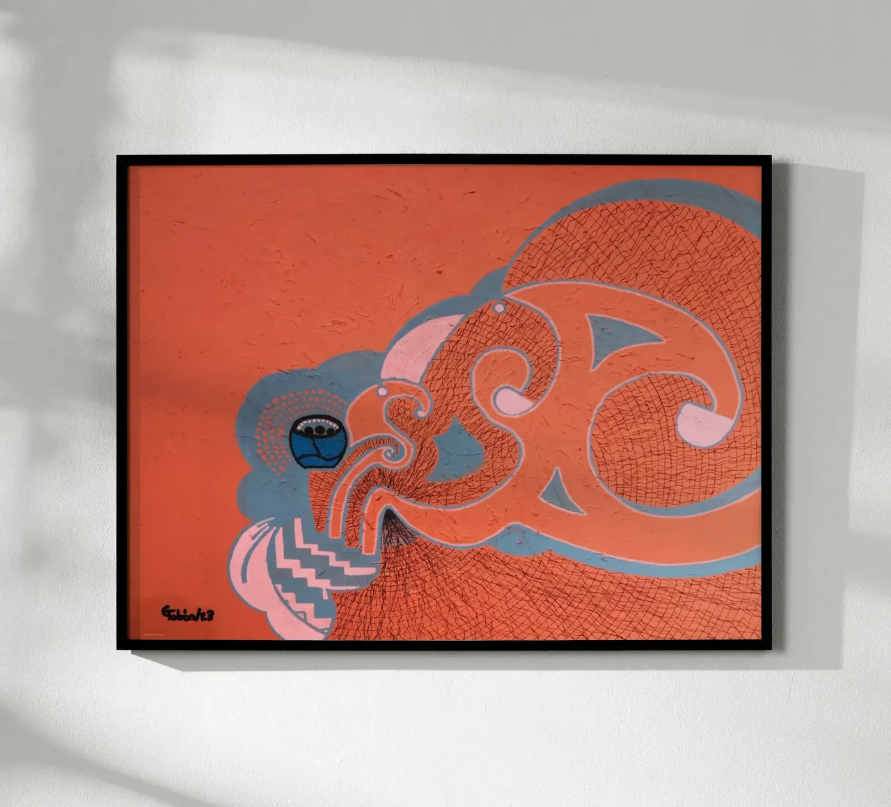 Artisteak poster con telaio in legno da gtobonart