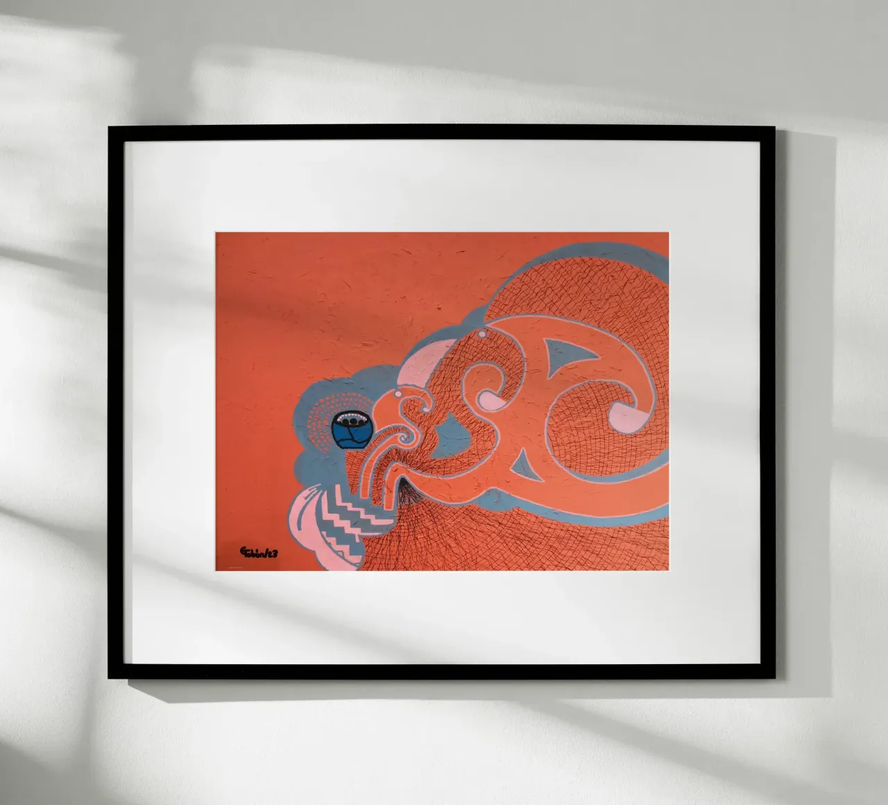 Artisteak poster con telaio in legno da gtobonart