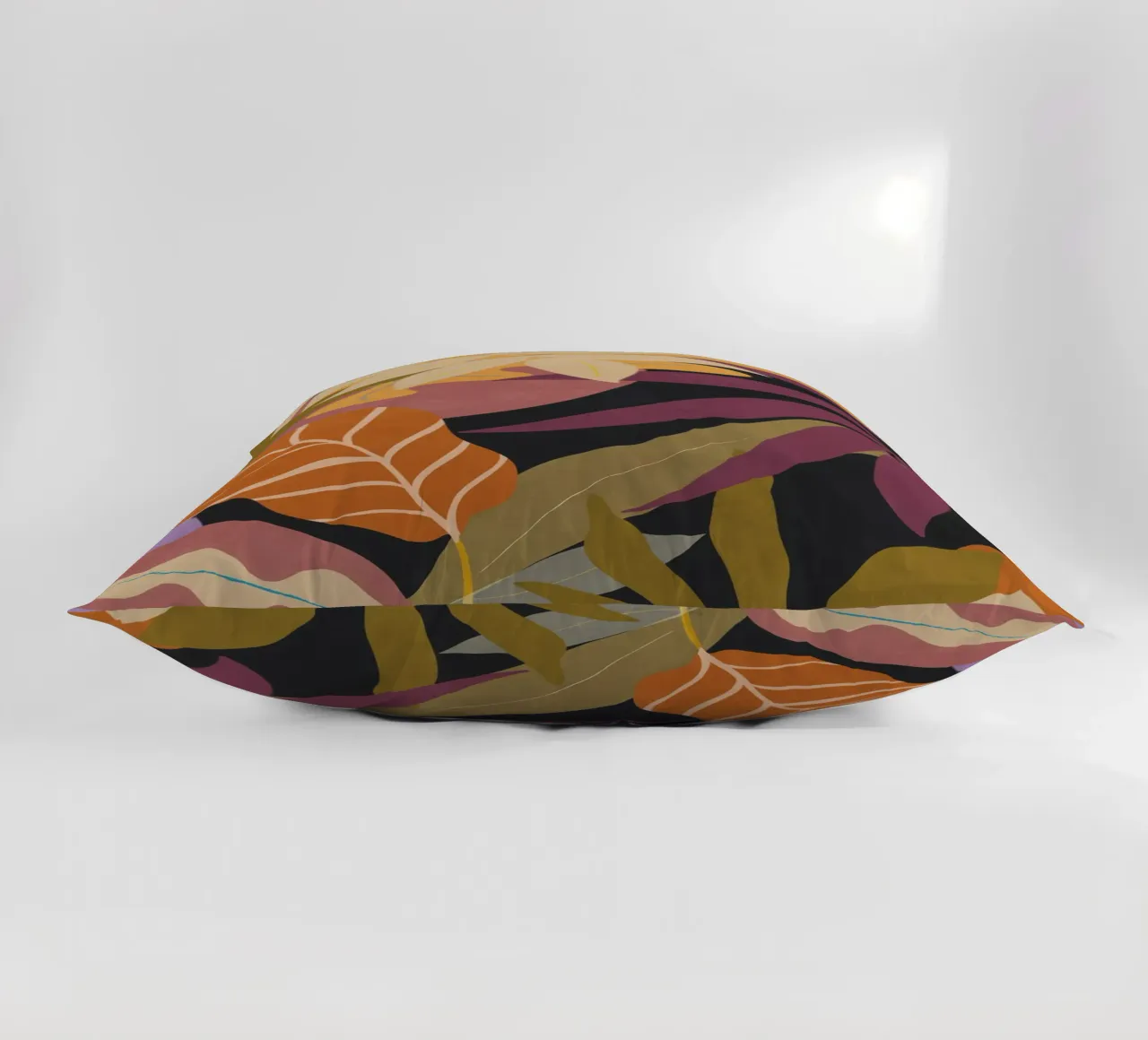 Jungle Abstract 16 decorative cushion by ThingDesign