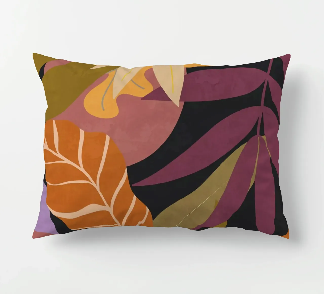 Jungle Abstract 16 decorative cushion by ThingDesign