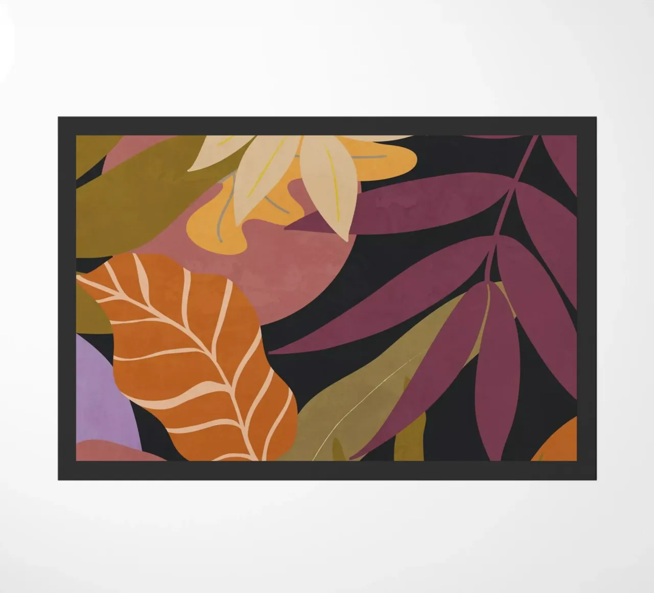 Jungle Abstract 16 deurmat van ThingDesign