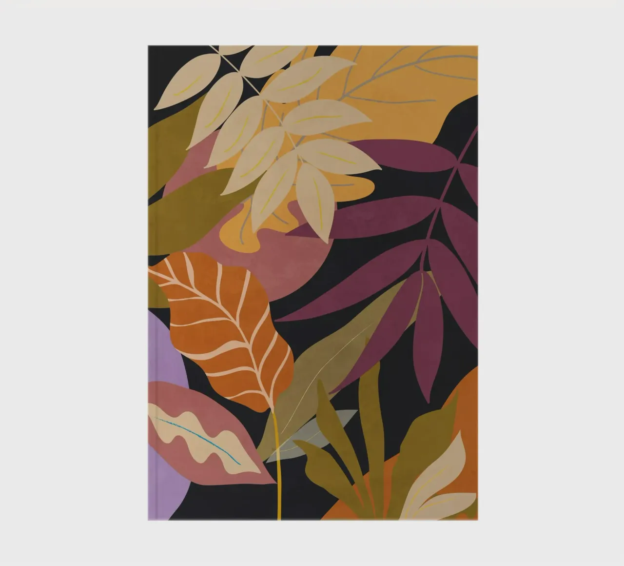 Jungle Abstract 16 notebook by ThingDesign