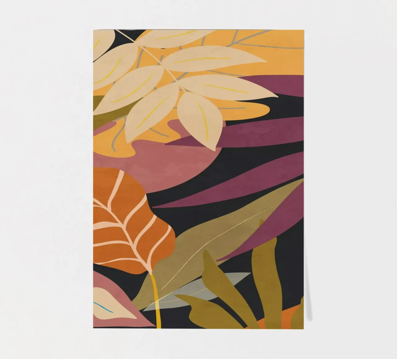 Jungle Abstract 16 sticker sheet by ThingDesign