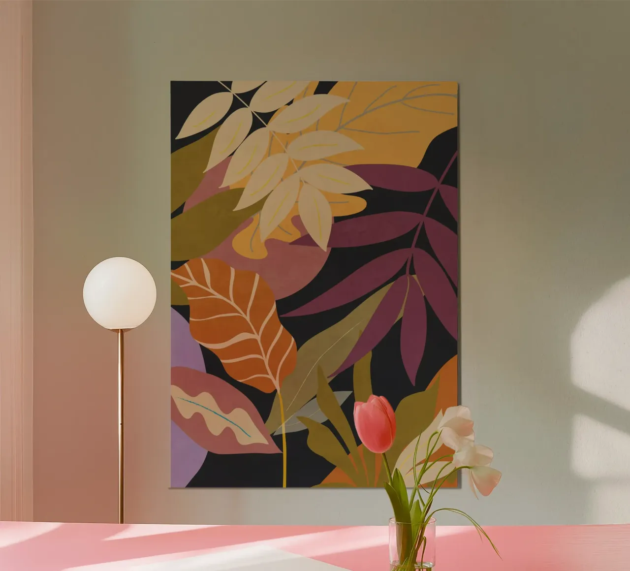 Giungla Astratta 16 alluminio dibond da ThingDesign