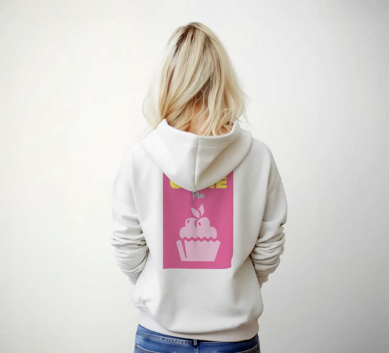 Cutie Pie felpa con cappuccio da Colorful Homes