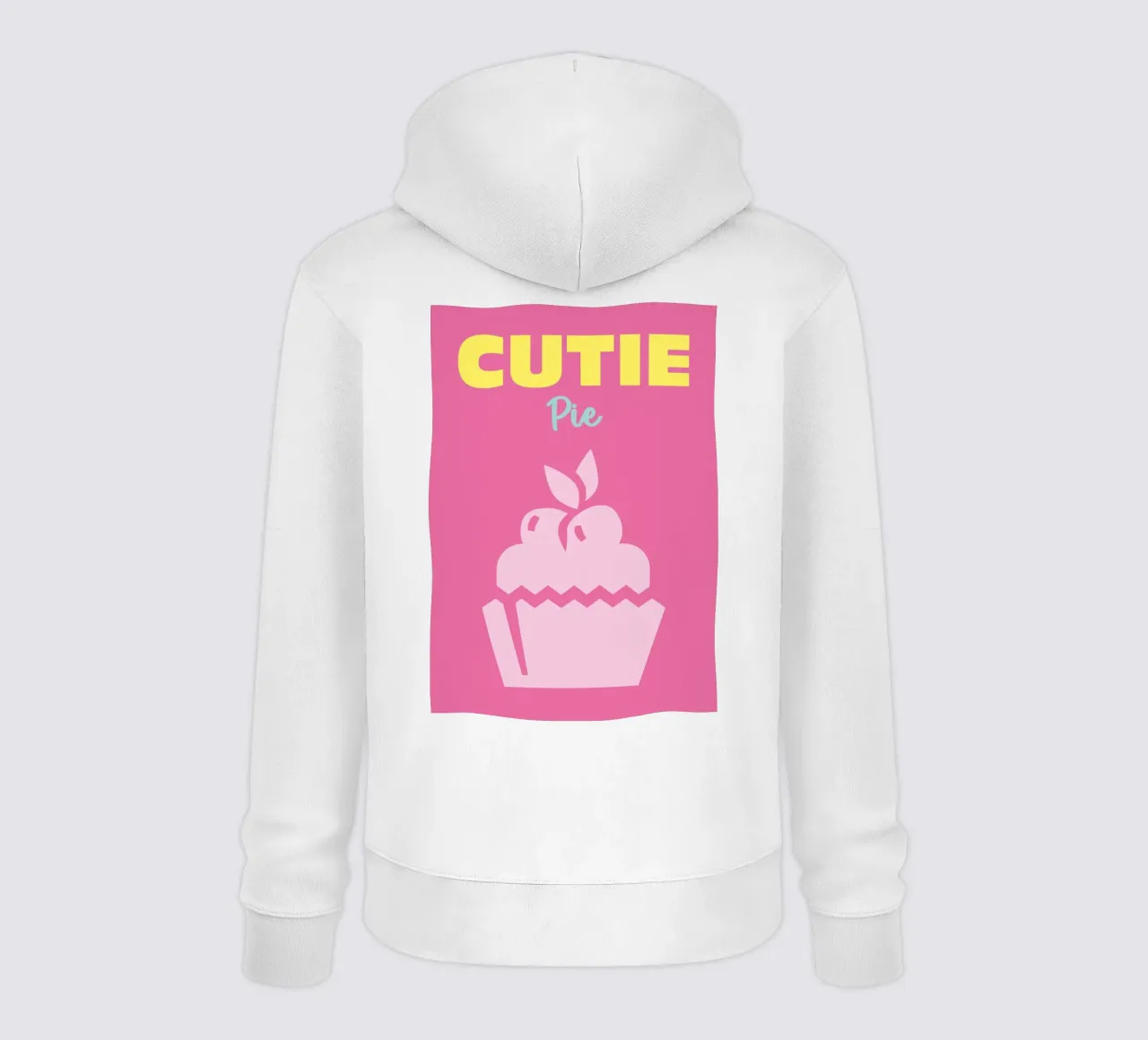 Cutie Pie felpa con cappuccio da Colorful Homes