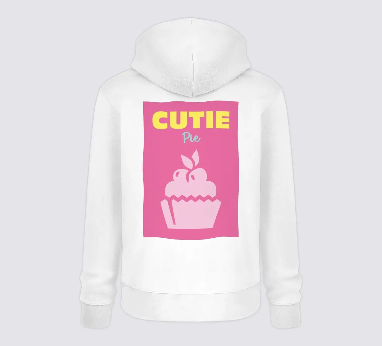 Cutie Pie sudadera con capucha de Colorful Homes